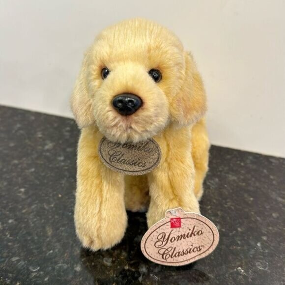 RUSS BERRIE Yomiko Classics YELLOW LABRADOR Lab Puppy Dog 12” Plush Toy - Picture 2 of 10